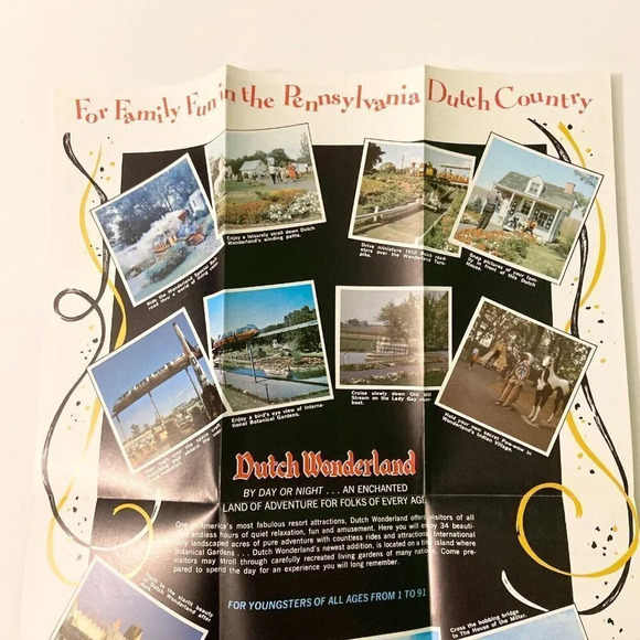 Vintage Dutch Wonderland Lancaster Pennsylvania Travel  Brochure Souvenir - Picture 4 of 11